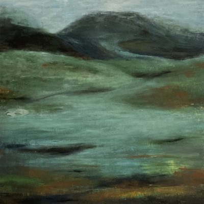 BLUE MOUNTAIN, 100 X 100, Acryl/L, 2025